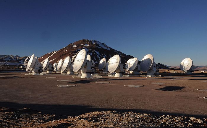 Radiotelescopio ALMA en Atacama Chile