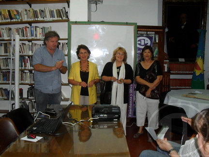 El Circulo Bellas Artes en la Biblioteca Sarmiento