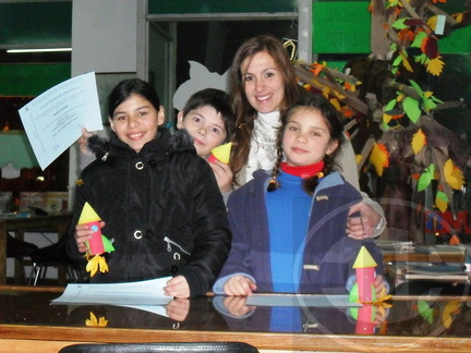 Niños en Biblioteca Sarmiento, San Miguel