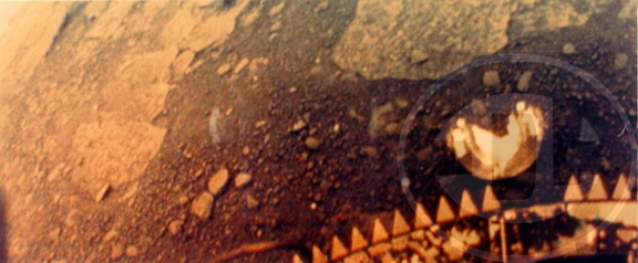 Venera 13 detalle de rocas