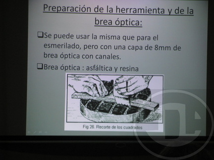 Preparacíón de la Herramienta de pulido